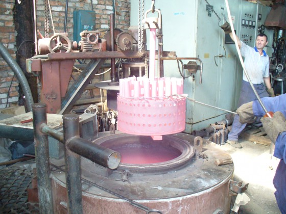 Печь цементационная СШЦМ - 66 (Ø 700 Н-1000 вес до 400кг)
